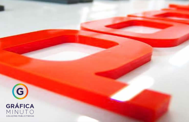 Letras em Acrilico